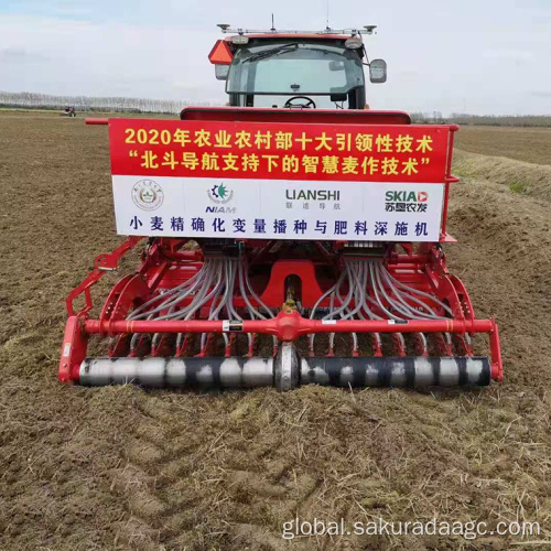 Direct Paddy Seeder Machine Inexpensive Grain Planter Tractor Factory